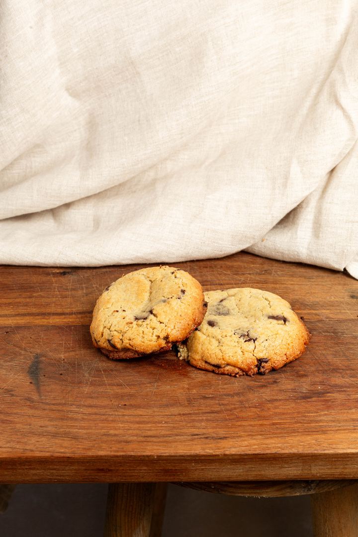 Galletas con chispas de chocolate